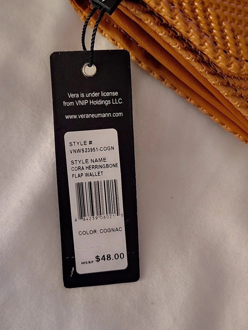 Vera New York Woven Chevron Wallet